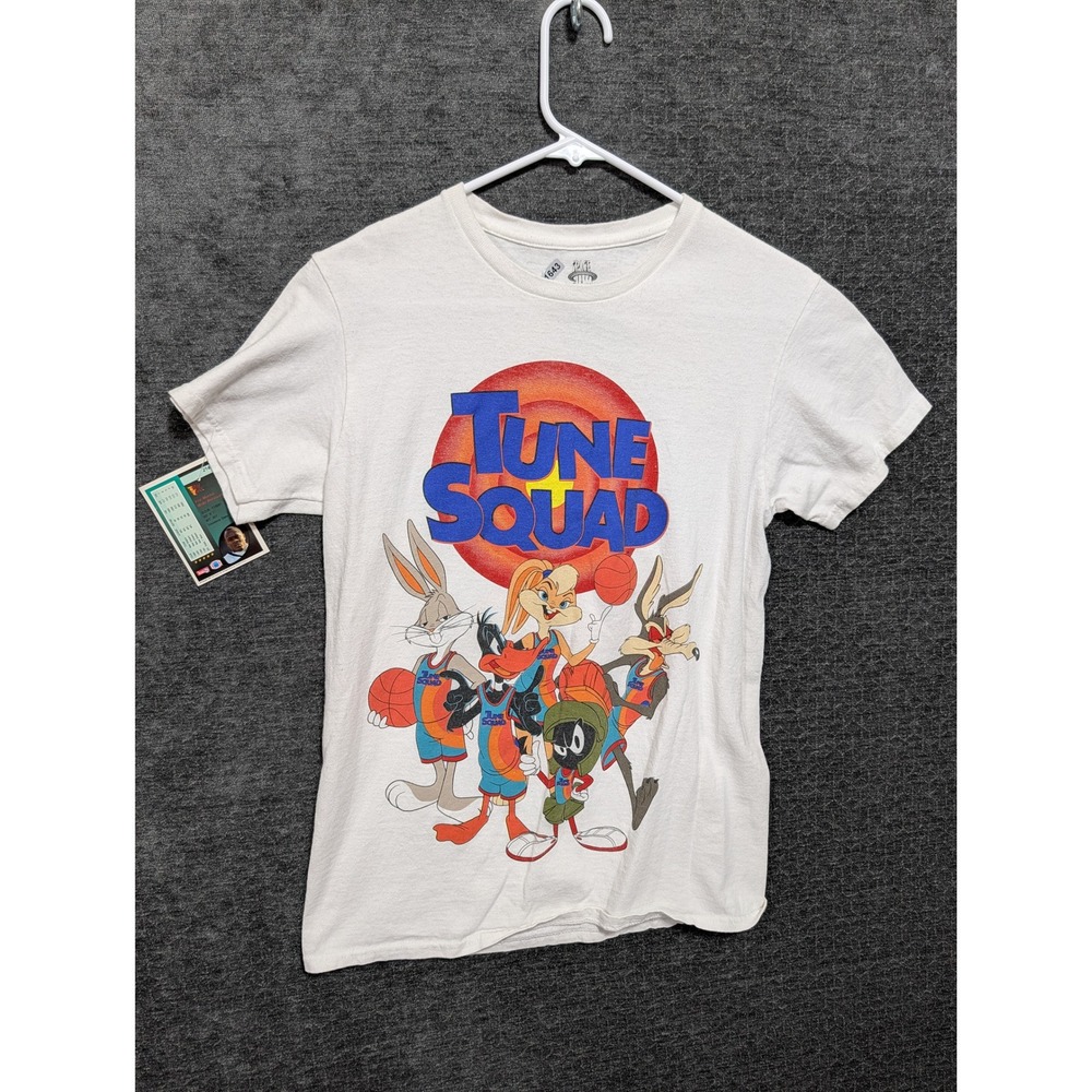 Space Jam A New Legacy Tune Squad Graphic T-Shirt White Bugs Bunny Mens Small